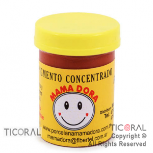 PIGMENTO CONCENTRADO P/PORCELANA FRIA BORDO X 15GR X 1